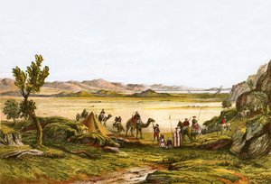 Plain of Jericho by English School