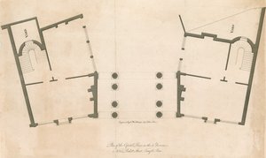 Plan of The Capital Prize, 13 Pickett Street, Temple Bar, London by English School