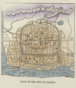 Plan of the City of Canton