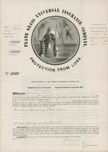 Plate Glass Universal Insurance Company by English School