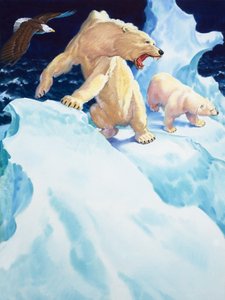 Polar Bears and Golden Eagle