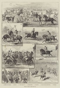 Polo in India by English School