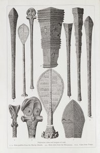 Polynesian Clubs and Insignia of Rank, from 