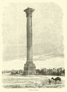 Pompeys Pillar by English School