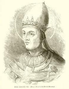 Pope Gregory VII by English School