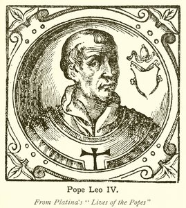 Pope Leo IV by English School