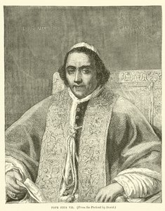 Pope Pius VII by English School