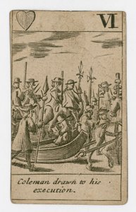 Popish Plot Playing Card by English School