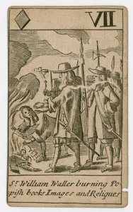 Popish Plot Playing Card by English School