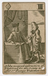 Popish Plot Playing Card by English School
