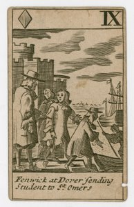 Popish Plot Playing Card