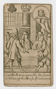 Popish Plot Playing Card by English School