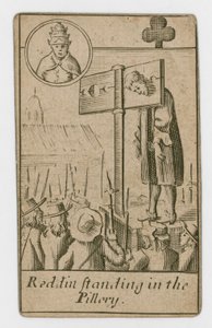 Popish Plot playing card