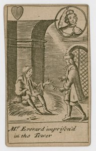 Popish Plot playing card by English School