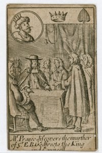 Popish Plot playing card by English School