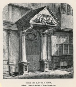 Porch and Part of a House by English School
