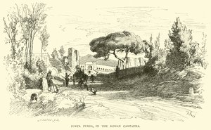 Porta Furba, in the Roman Campagna