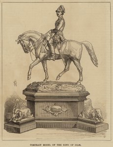 Portrait Model of the King of Siam