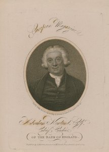 Portrait of Abraham Newland by English School