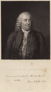 Portrait of Albert de Haller by English School