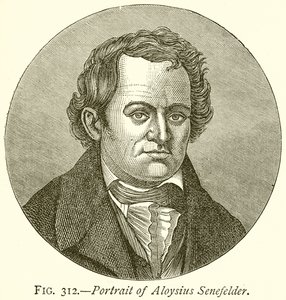 Portrait of Aloysius Senefelder