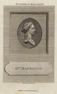 Portrait of Anna Laetitia Barbauld by English School