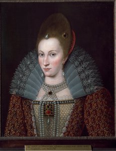 Portrait of Anne of Denmark by English School