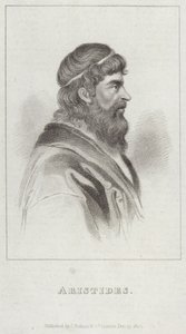 Portrait of Aristides by English School