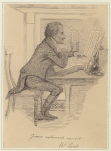 Portrait of Charles Lamb by English School