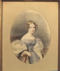 Portrait of Countess Elizabeth von Sandizell, known as Lili, aged 18