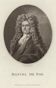 Portrait of Daniel Defoe by English School