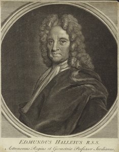 Portrait of Edmond Halley by English School