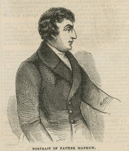 Portrait of Father Theobald Mathew by English School