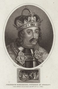 Portrait of Frederick Barbarossa by English School