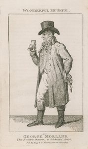 Portrait of George Morland by English School