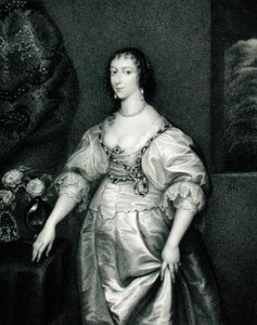 Portrait of Henrietta Maria (1609-69) from 