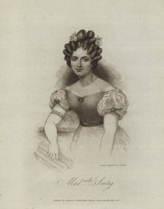 Portrait of Henriette Sontag by English School
