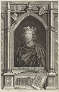 Portrait of Henry III of England by English School