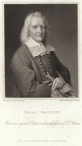 Portrait of Izaak Walton by English School
