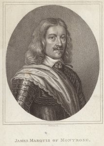 Portrait of James Graham, Marquess of Montrose by English School