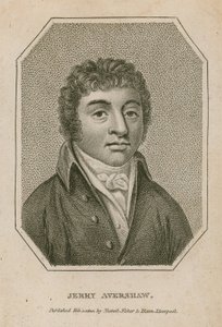 Portrait of Jerry Avershaw by English School