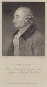 Portrait of John Logan by English School