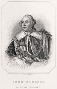 Portrait of John Russell, Duke of Bedford by English School