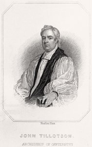 Portrait of John Tillotson, Archbishop of Canterbury by English School