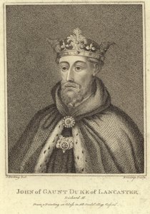 Portrait of John of Gaunt, Duke of Lancaster by English School