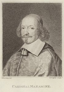 Portrait of Jules Mazarin by English School