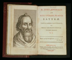 Portrait of Juvenal from 