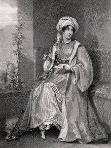 Portrait of Lady Hester Stanhope by English School