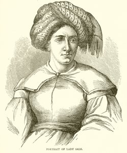 Portrait of Lady Sale by English School