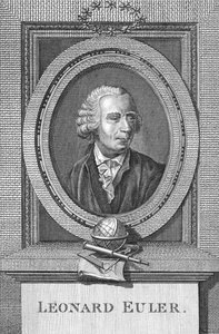 Portrait of Leonard Euler (1707-83) by English School